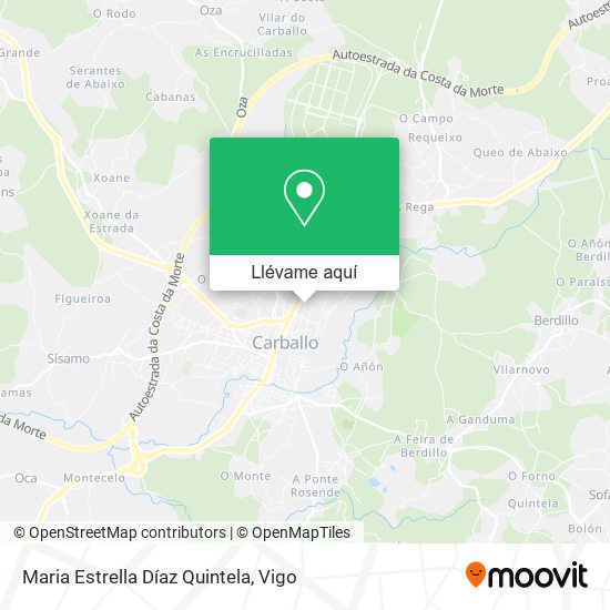 Mapa Maria Estrella Díaz Quintela