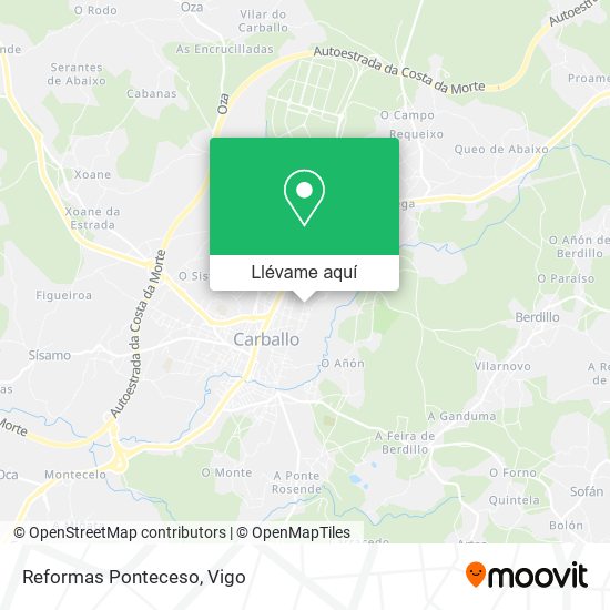 Mapa Reformas Ponteceso
