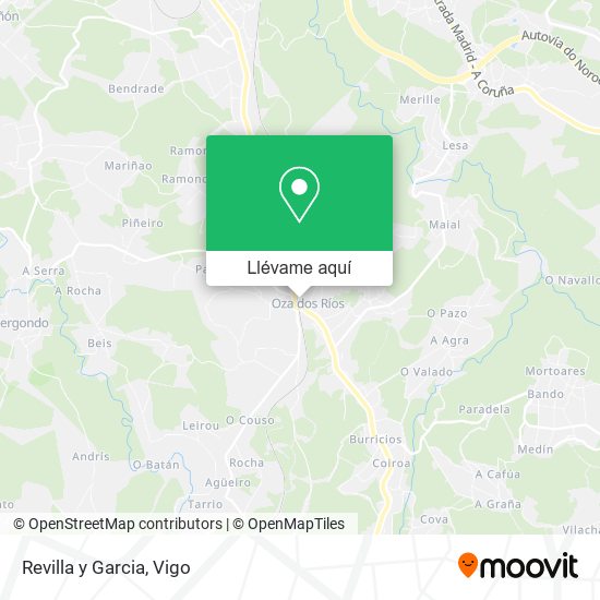Mapa Revilla y Garcia