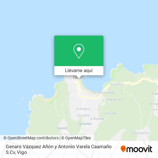 Mapa Genaro Vázquez Añón y Antonio Varela Caamaño S.Cv