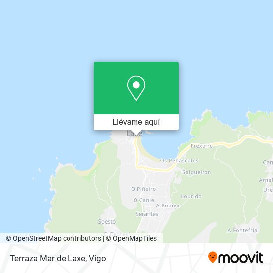 Mapa Terraza Mar de Laxe
