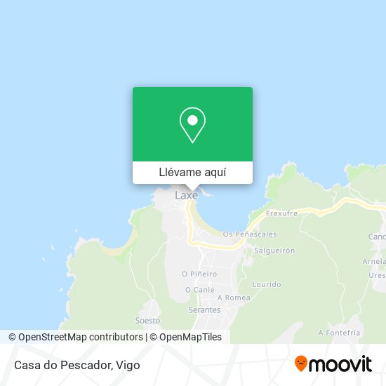Mapa Casa do Pescador