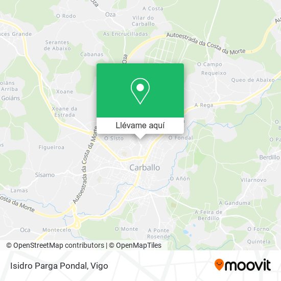 Mapa Isidro Parga Pondal
