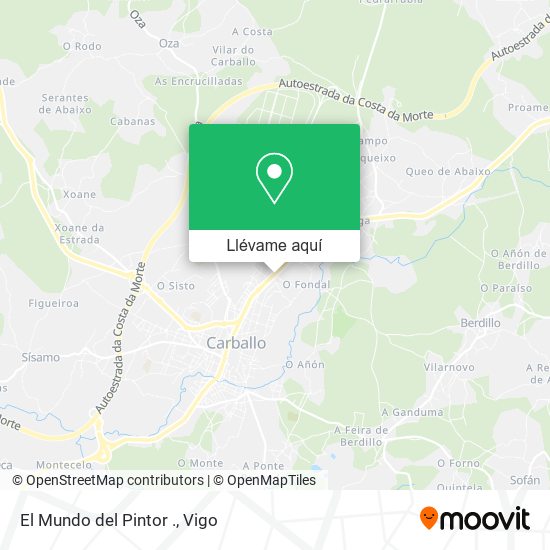 Mapa El Mundo del Pintor .