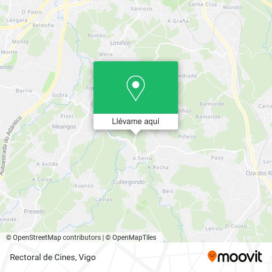 Mapa Rectoral de Cines