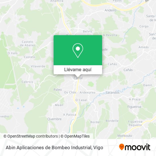 Mapa Abin Aplicaciones de Bombeo Industrial