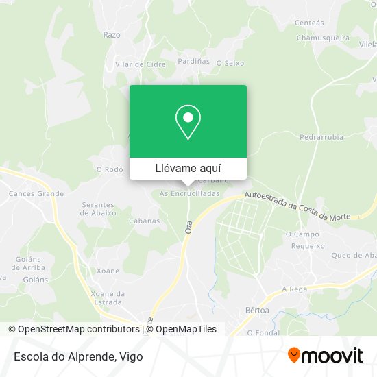 Mapa Escola do Alprende