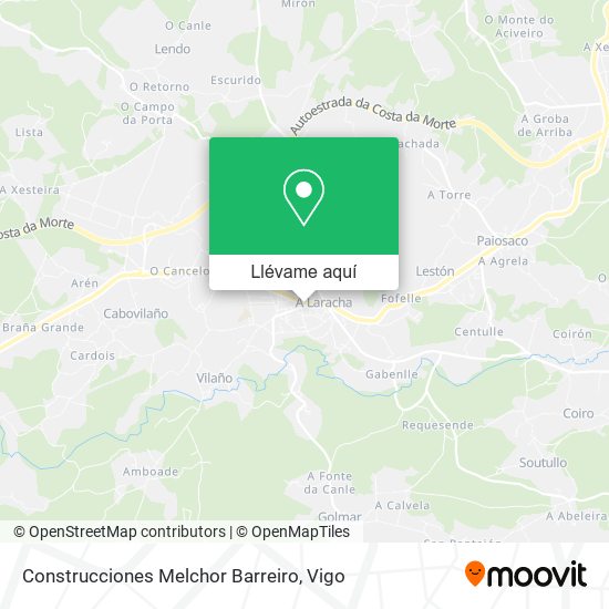 Mapa Construcciones Melchor Barreiro