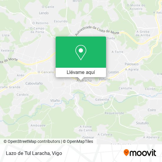 Mapa Lazo de Tul Laracha