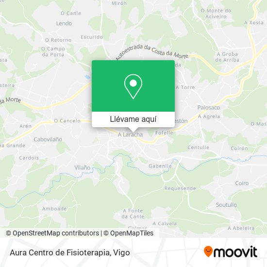 Mapa Aura Centro de Fisioterapia