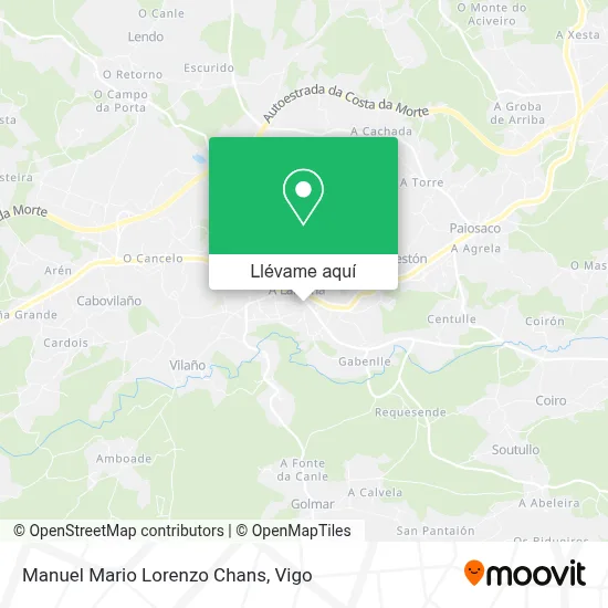 Mapa Manuel Mario Lorenzo Chans