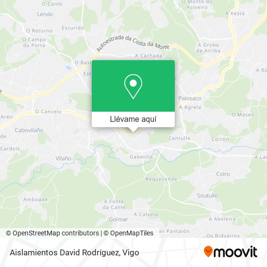 Mapa Aislamientos David Rodríguez