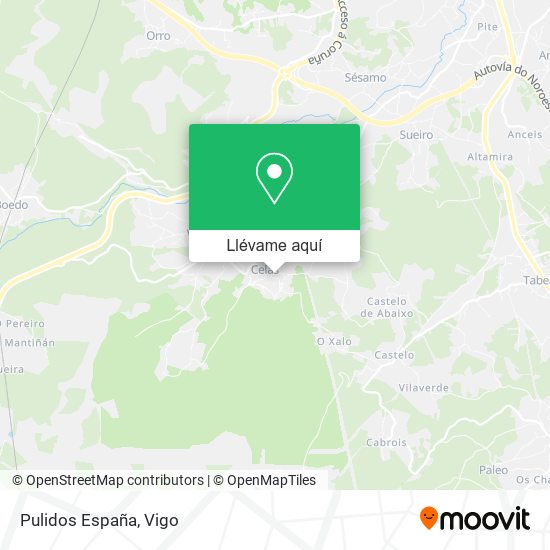 Mapa Pulidos España
