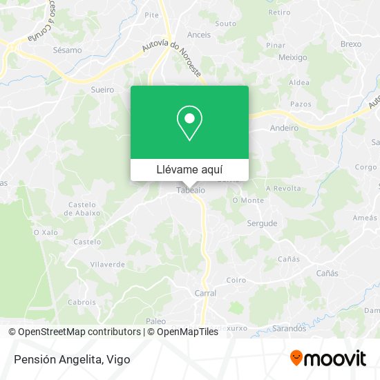 Mapa Pensión Angelita
