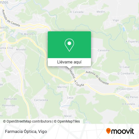 Mapa Farmacia Óptica