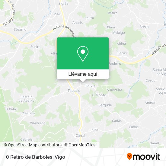 Mapa 0 Retiro de Barboles