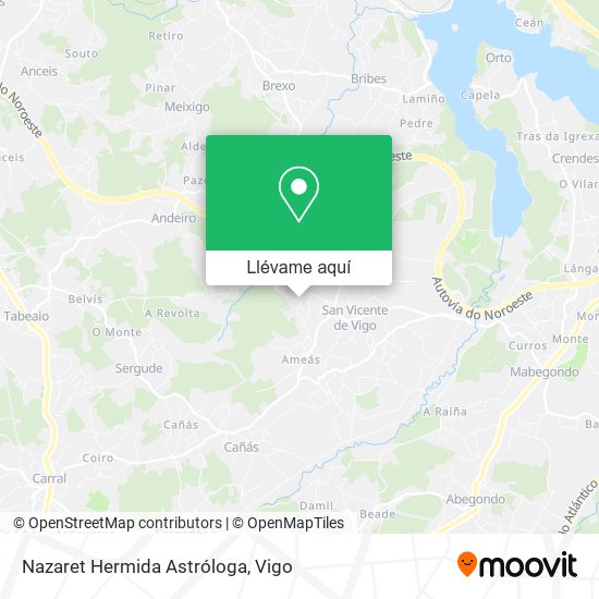 Mapa Nazaret Hermida Astróloga