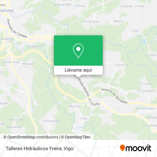 Mapa Talleres Hidráulicos Freire
