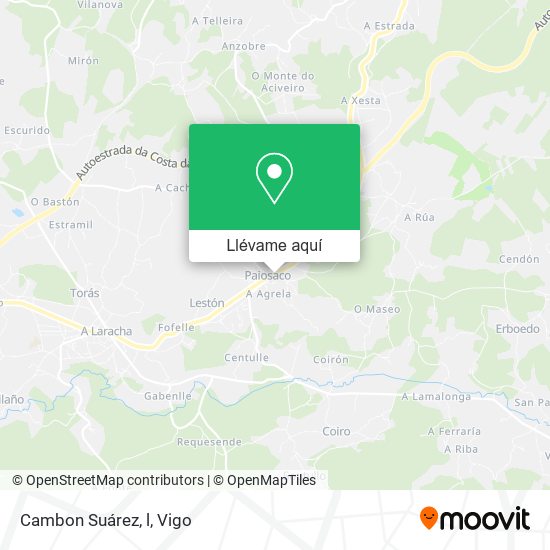 Mapa Cambon Suárez, l