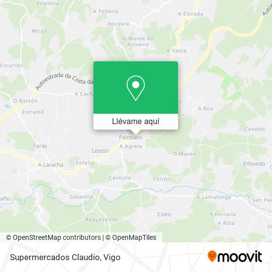 Mapa Supermercados Claudio