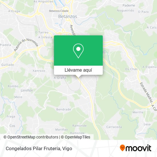 Mapa Congelados Pilar Frutería