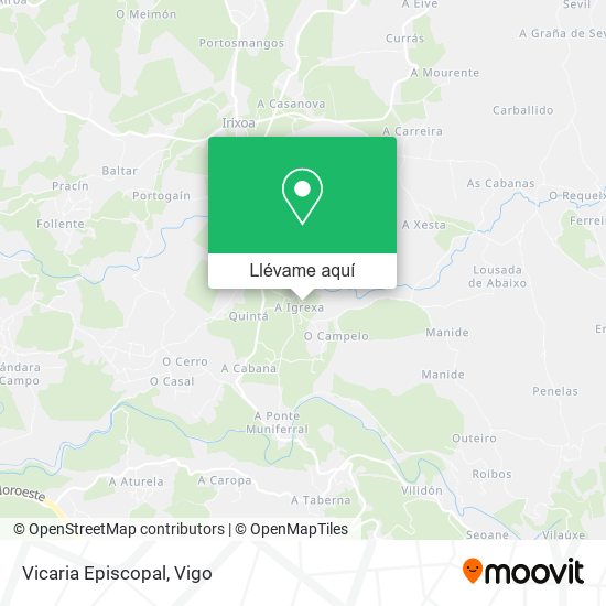 Mapa Vicaria Episcopal