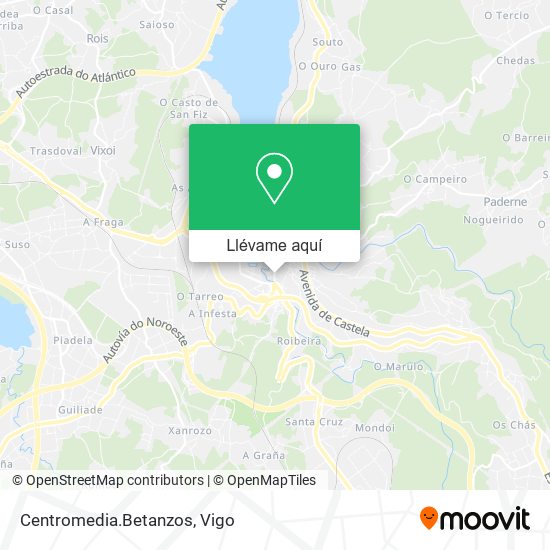 Mapa Centromedia.Betanzos