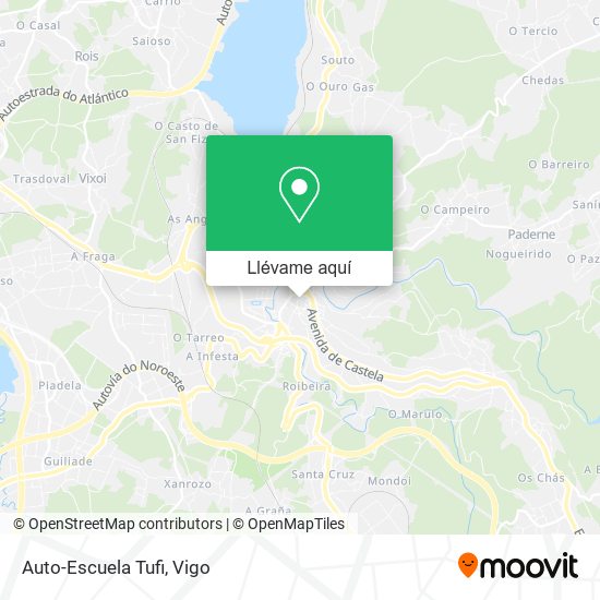 Mapa Auto-Escuela Tufi