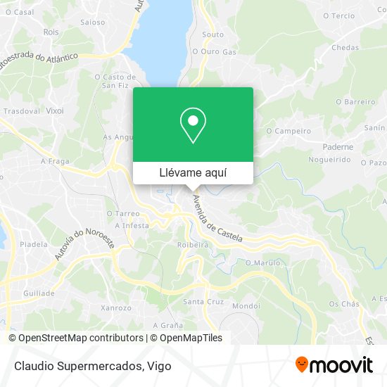 Mapa Claudio Supermercados