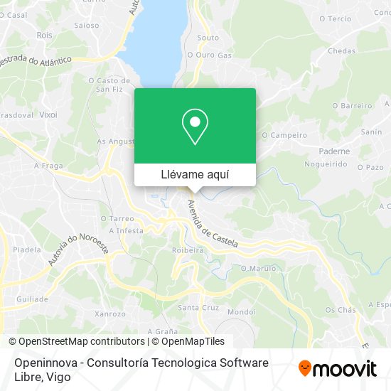 Mapa Openinnova - Consultoría Tecnologica Software Libre