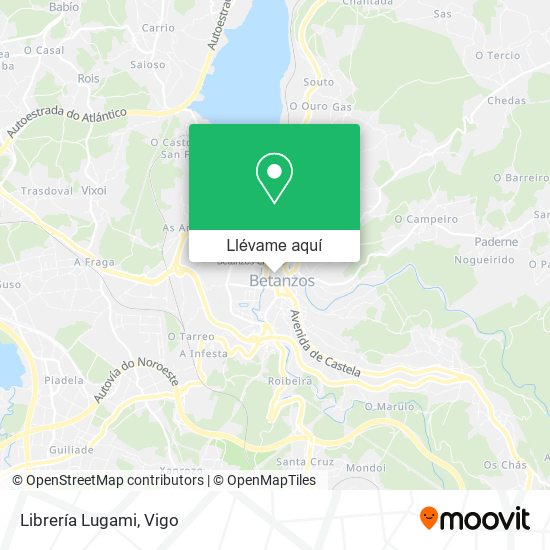 Mapa Librería Lugami