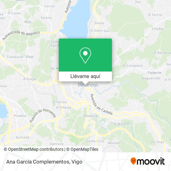 Mapa Ana García Complementos