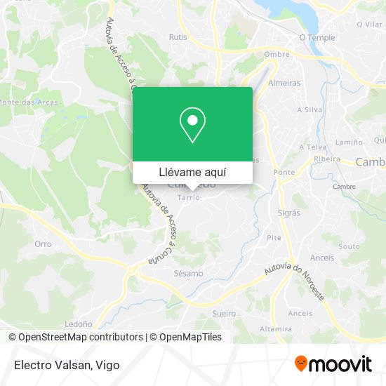 Mapa Electro Valsan