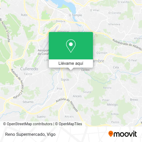 Mapa Reno Supermercado