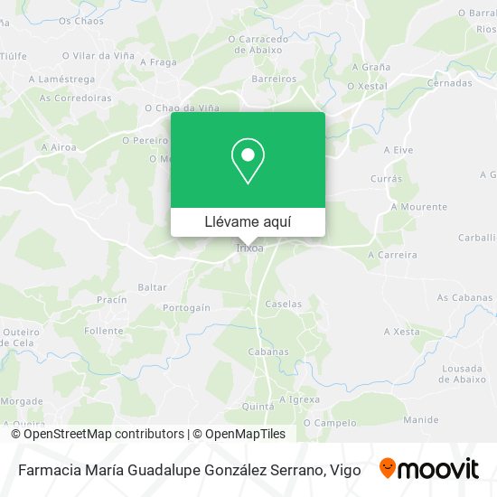 Mapa Farmacia María Guadalupe González Serrano