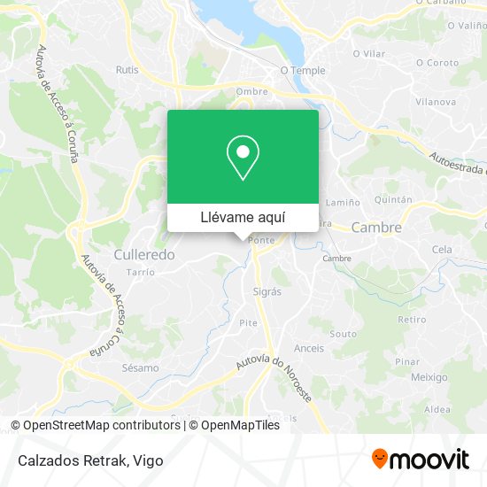 Mapa Calzados Retrak