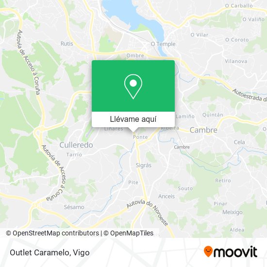 Mapa Outlet Caramelo