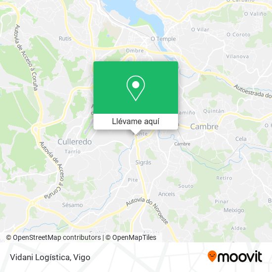 Mapa Vidani Logística