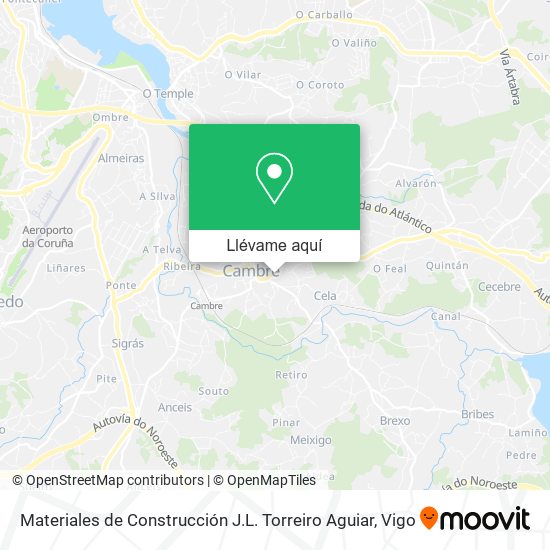 Mapa Materiales de Construcción J.L. Torreiro Aguiar