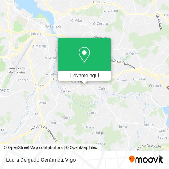 Mapa Laura Delgado Cerámica