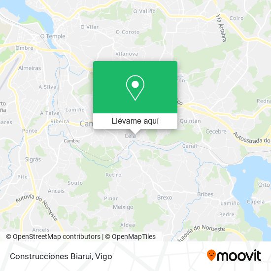 Mapa Construcciones Biarui