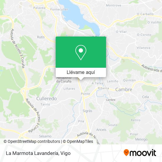 Mapa La Marmota Lavandería