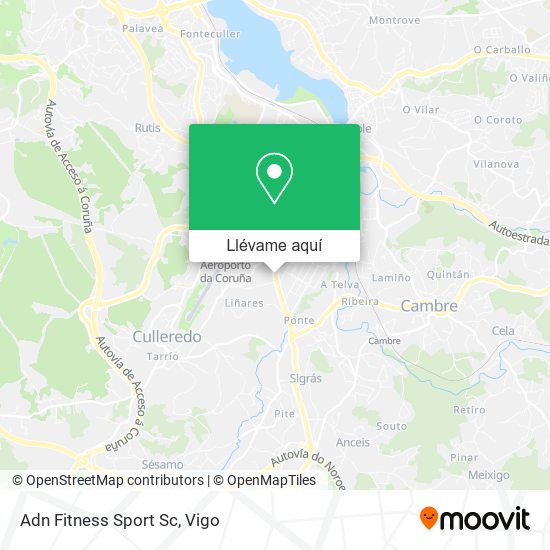 Mapa Adn Fitness Sport Sc