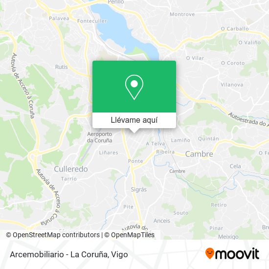 Mapa Arcemobiliario - La Coruña