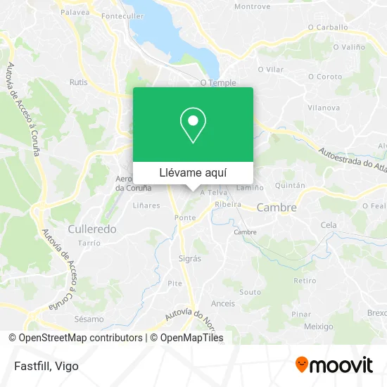 Mapa Fastfill