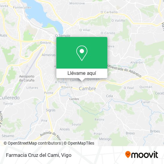 Mapa Farmacia Cruz del Cami