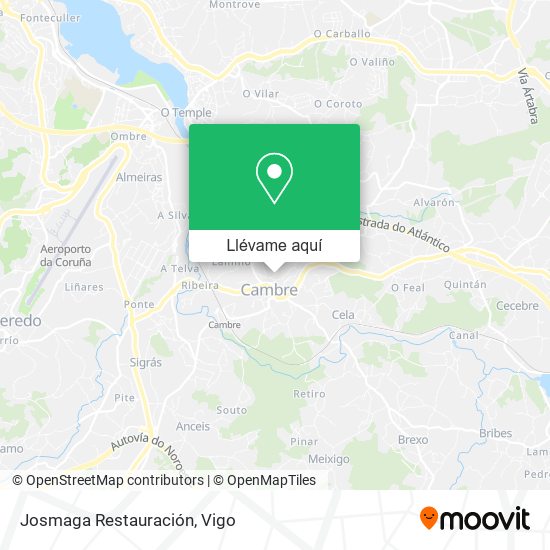 Mapa Josmaga Restauración