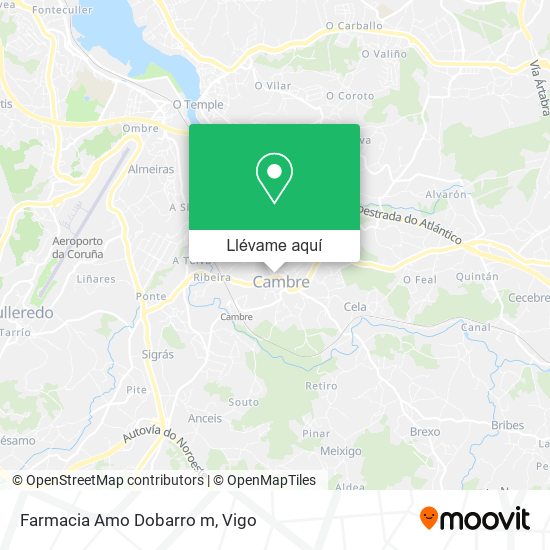 Mapa Farmacia Amo Dobarro m