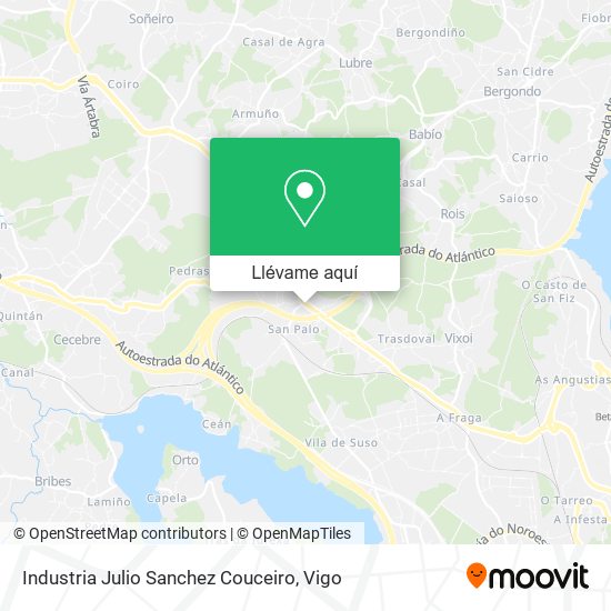 Mapa Industria Julio Sanchez Couceiro