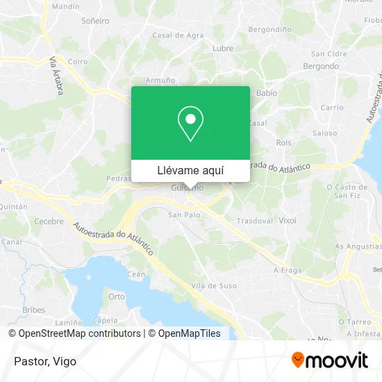 Mapa Pastor